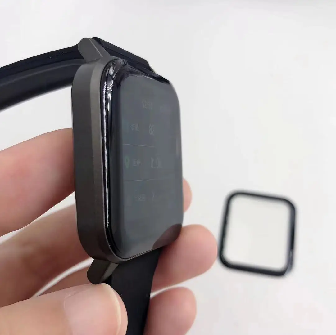 

3D Curved Edge Soft Clear Protective Film Smartwatch Full Cover For Xiaomi YouPin Haylou LS02 Smart Watch Screen Protector