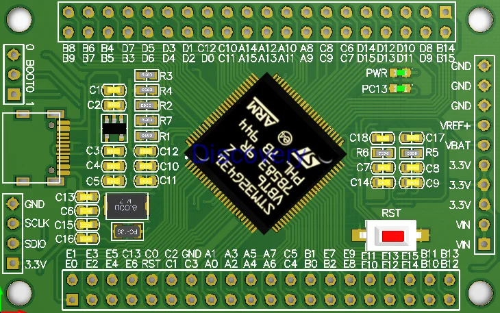 Одночиповая микрокомпьютерная рекламная система STM32G431VBT6 G4 основная плата