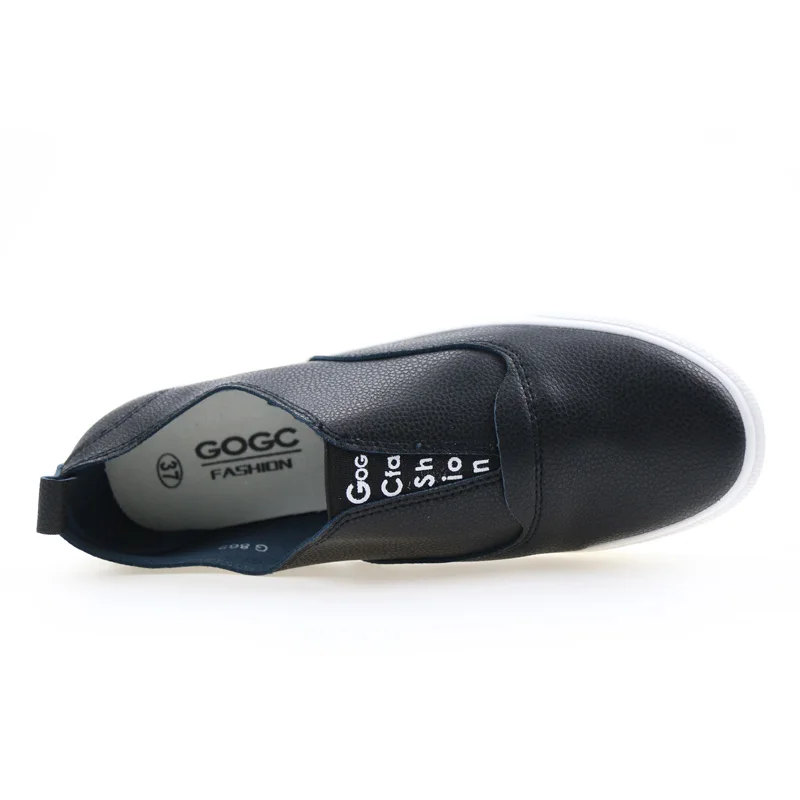 #36#37#38 Women Slipony Leather Flat Shoes Female Breathable Casual Ladies Slip-on Spring Summer Black G862 | Обувь