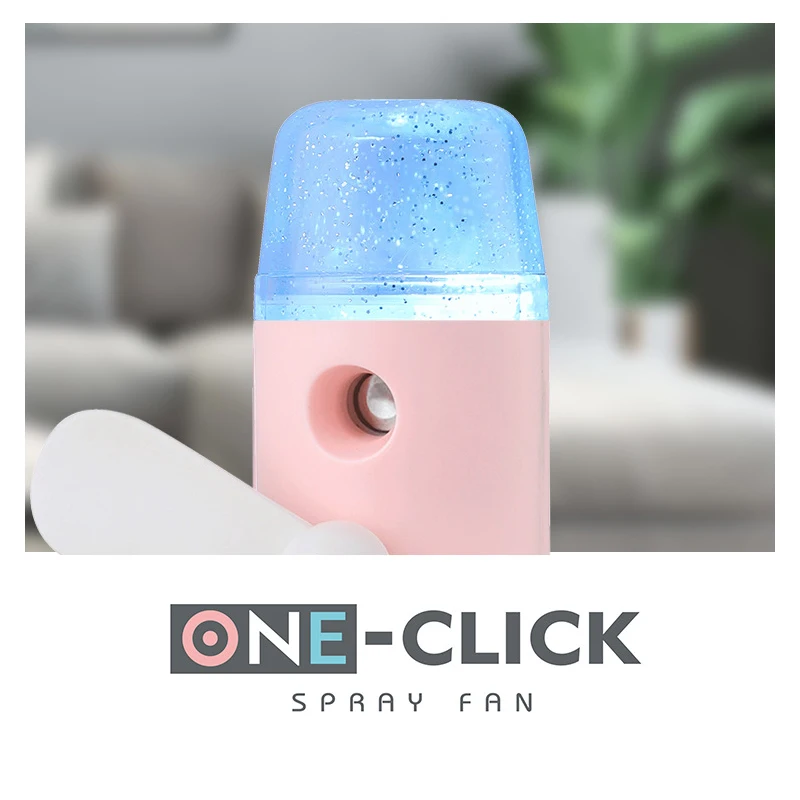 Отпариватель для лица 2 в 1 портативный ручной распылитель с функцией водяного