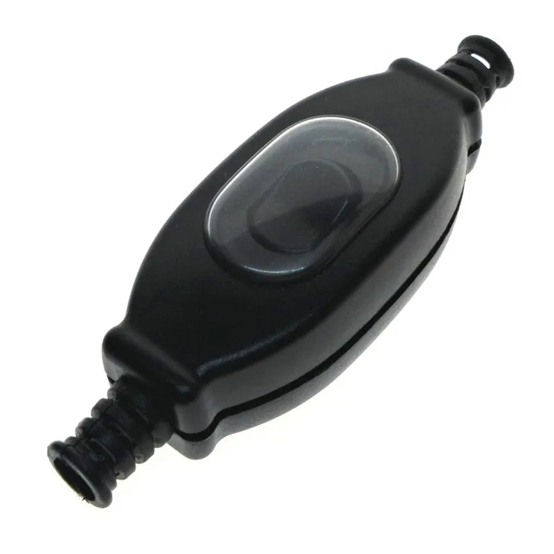 Встроенный водонепроницаемый шнур с переключателем черный цвет 0 ~ 250 В 3