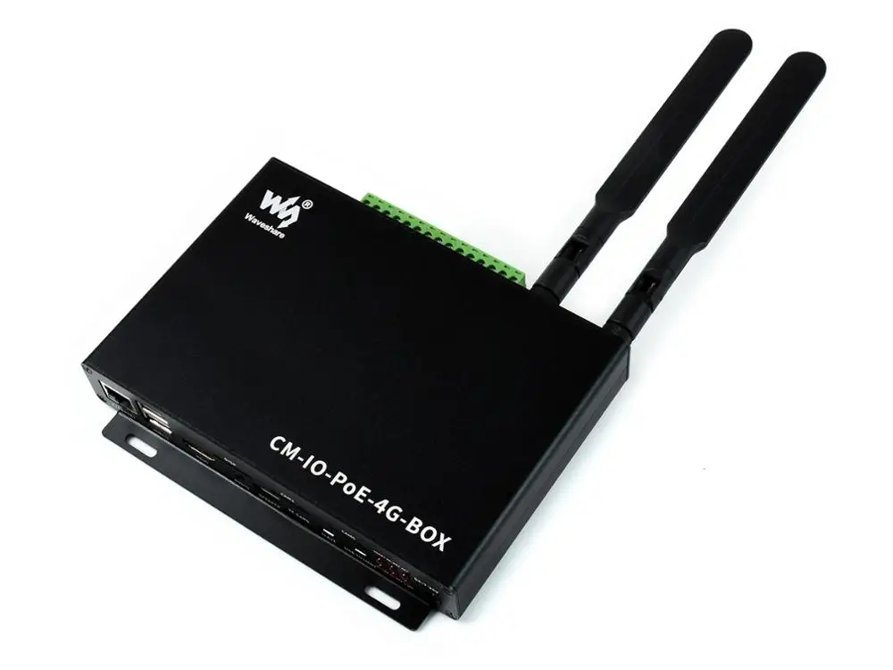 Verkaufen Industrielle IoT Mini-computer Add-ons, 4G / PoE Eigenschaften, Basierend Auf Raspberry Pi Rechen Modul CM3 / CM3 + Serie