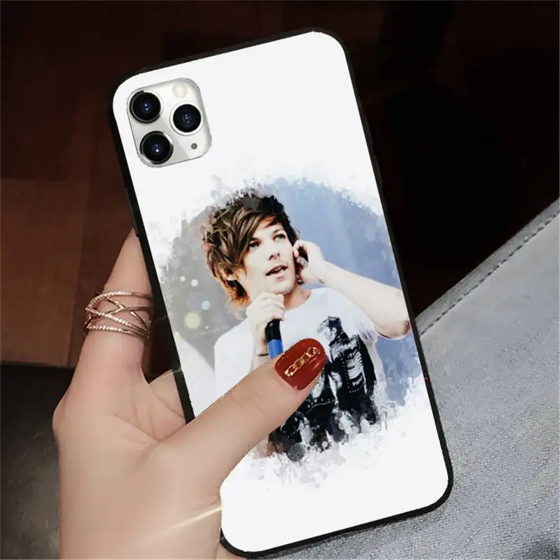 

One Direction Louis Tomlinson Phone Case for iPhone 11 12 pro XS MAX 8 7 6 6S Plus X 5S SE 2020 XR