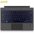 Беспроводная клавиатура с подсветкой Bluetooth для Microsoft Surface Pro 6 2018 Pro 5 Pro 7 Pro 4 Pro 3 go 2, клавиатура для планшета