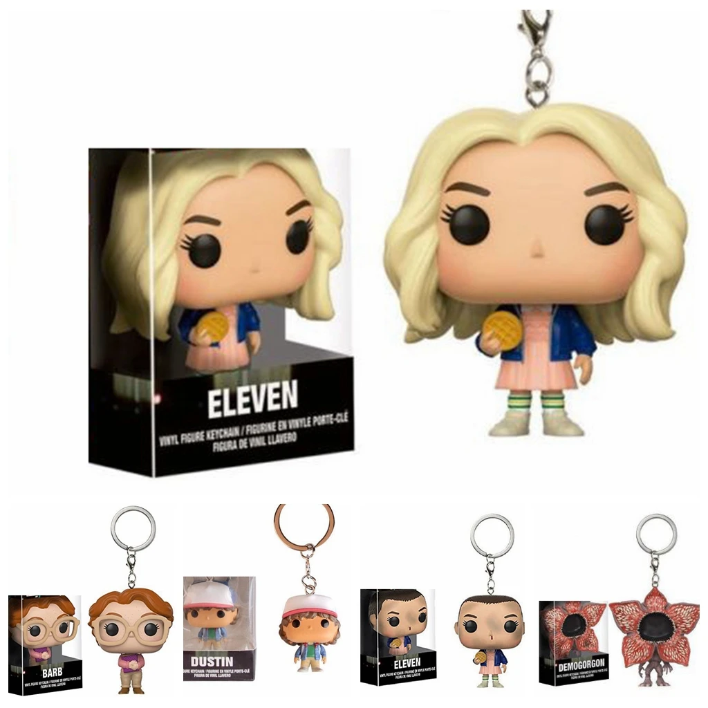 Funko из сериала очень странные одиннадцать демогоргон Дастин Barb Брелок фигурка