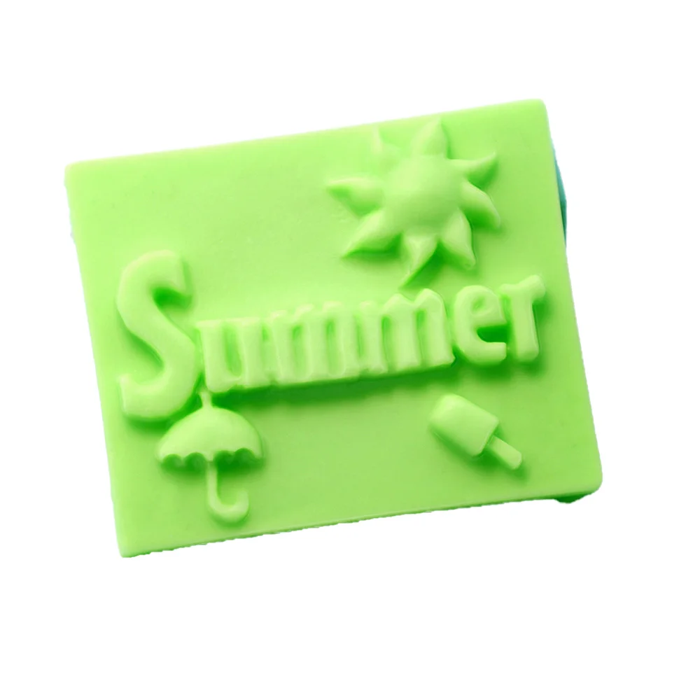 Новинка летний зонт от солнца 3D силиконовая помадка для торта фотоформа мыла