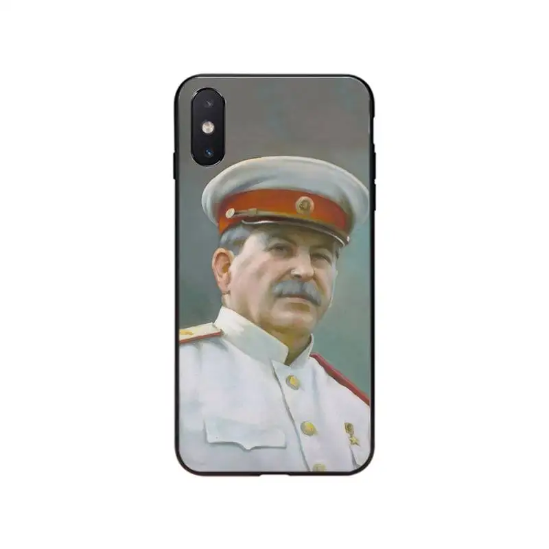 

Russian Commander Stalin Phone Case For iPhone 12mini 12 11 ProMax XS MAX XR SE2 8 7 6 6S Plus X 5S SE