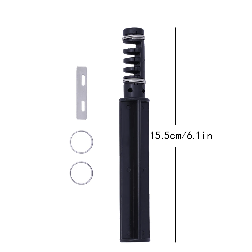 Нож для кожаного шнура LMDZ ручной вращающийся резак проволоки с 3 лезвиями работы