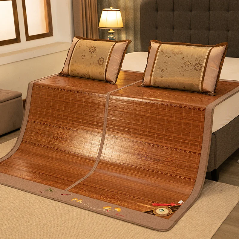 Летний коврик с принтом кровать 1 8 м бамбуковый крутой матрас из бамбука летний