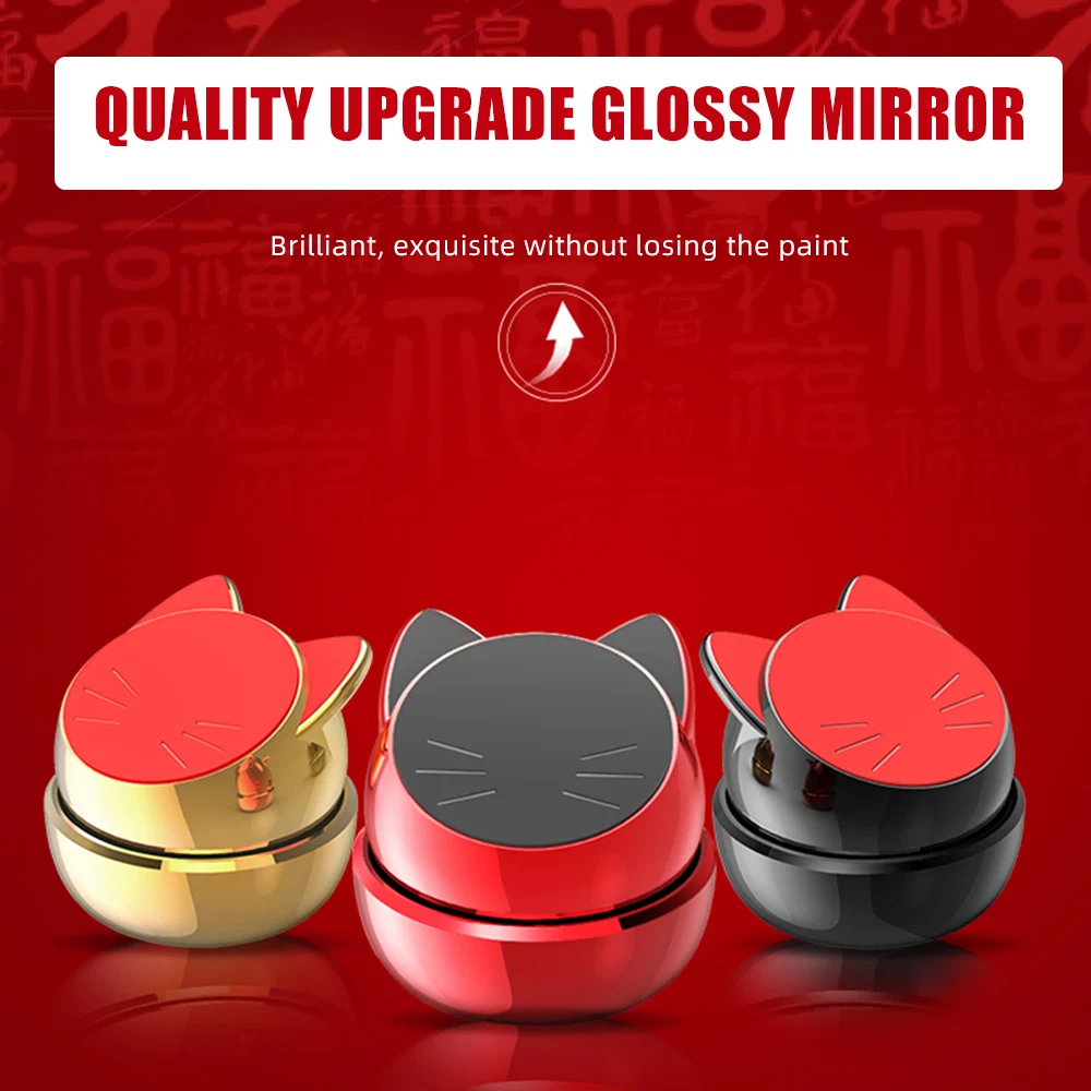 Universal Cute Kitten Magnetic Car Phone Holder For iPhone 12 Pro Max Huawei Xiaomi Redmi Samsung LG Phone Holder Stand In Car