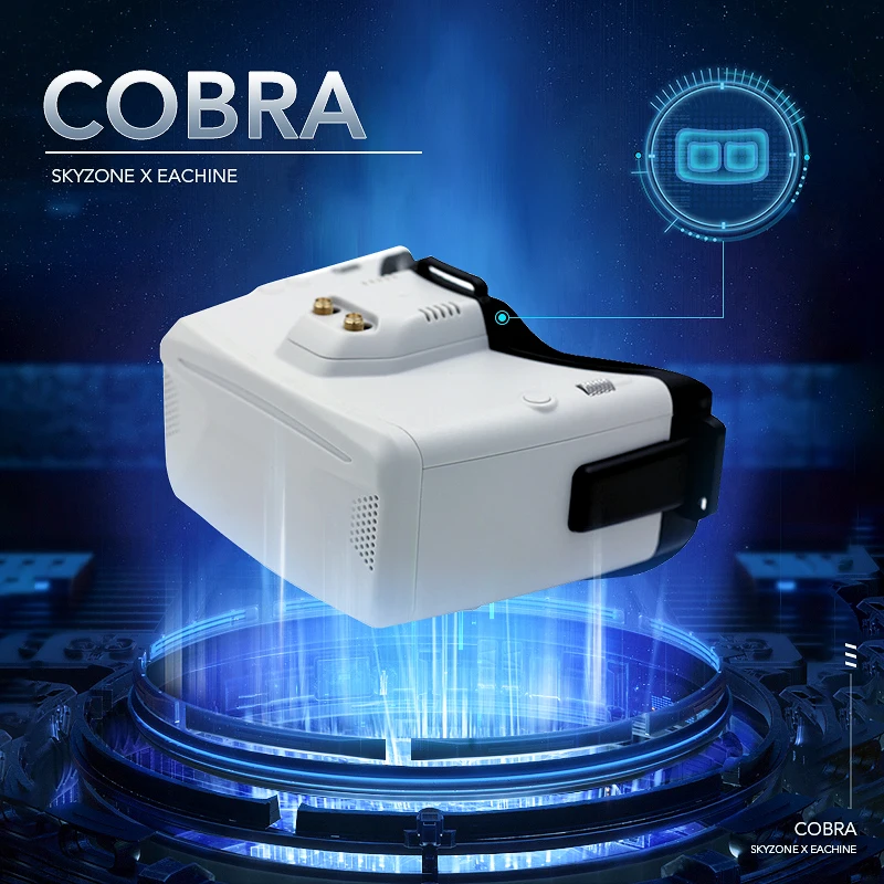 Eachine & Skyzone Cobra S 800x48 0/Cobra X 1280x720 5 8 Ghz 48CH RapidMix приемник FPV очки с головным трекером DVR