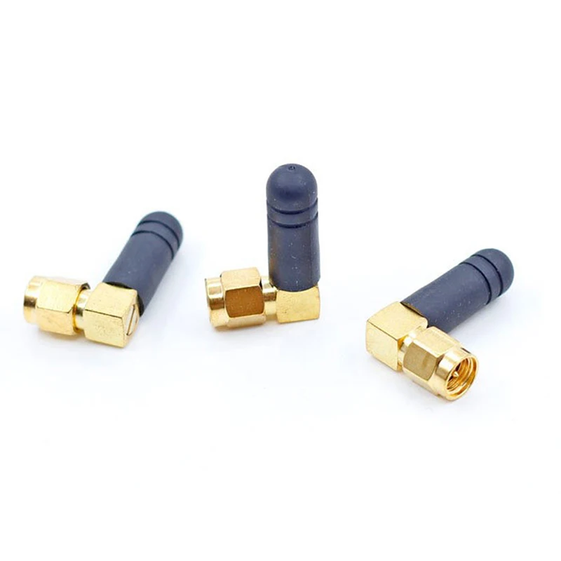 Миниатюрная резиновая антенна Wi-Fi 3dBi 2 4 ГГц шт. маршрутизатор SMA Bluetooth антенны