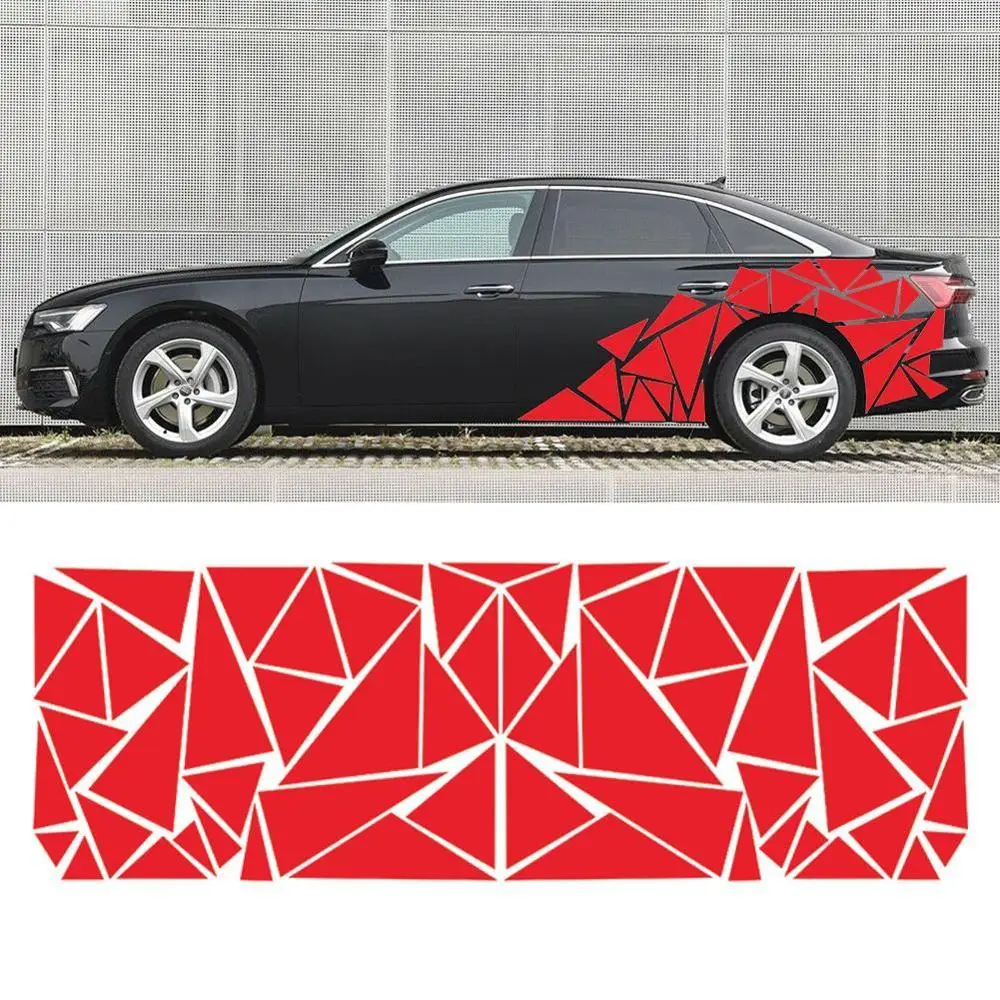 

Car Styling Auto SUV Vinyl Graphic Car Sticker Rearview Decal Car Stripe Mirror Decals DIY Side Body S3D4