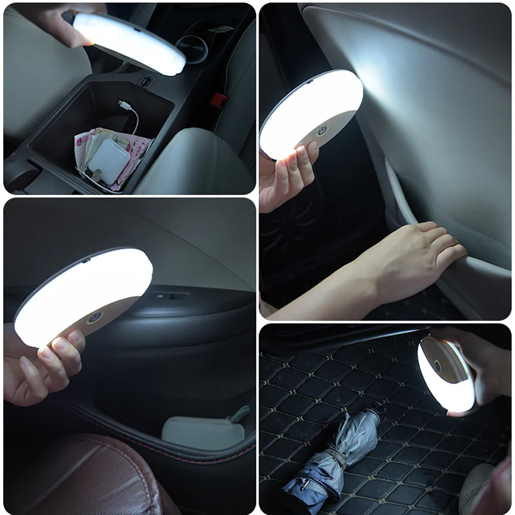 2021 New Car Interior Reading Roof lamp Rear Row Lighting No Wiring LED Trunk Light 3.7V 3W #Ger | Автомобили и мотоциклы