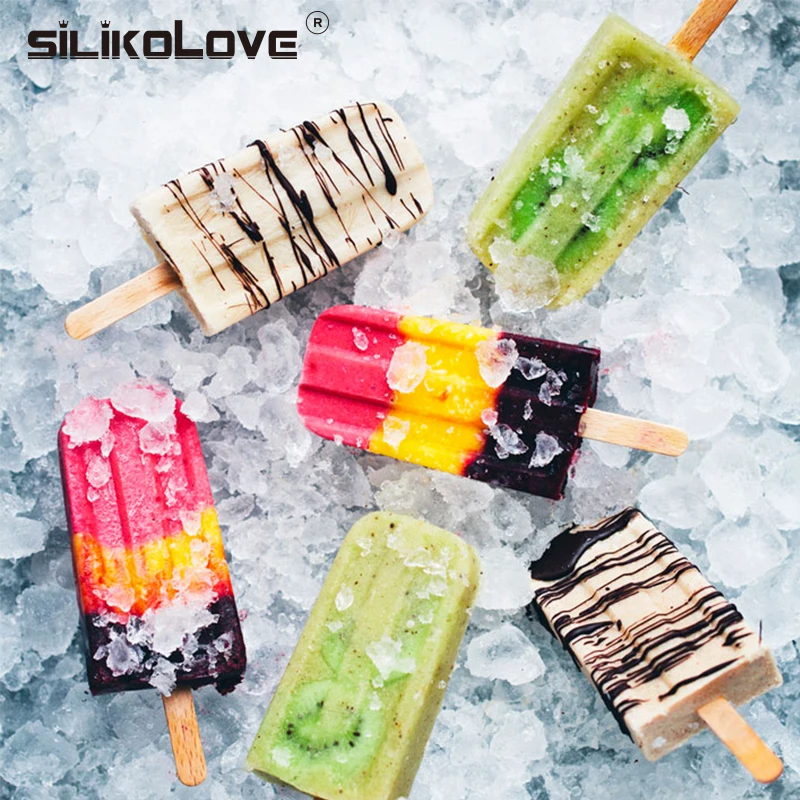 Силиконовые формы для мороженого SILIKOLOVE форма приготовления с морозильной