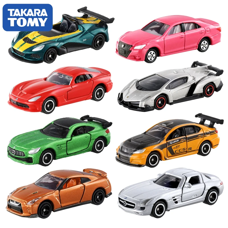 

Takara Tomy Tomica Alloy Car Model Boy Toy Sports Sedan GTR Mercedes Desktop Decorations Birthday Present