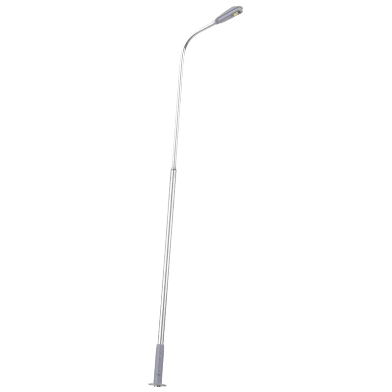 10 pcs Model LED Street Lamp Lighting Single Head Train Layout Landscape 1: 100 | Building Kits