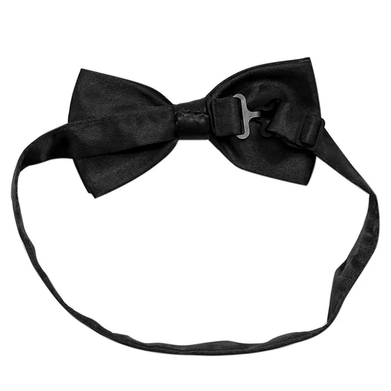 Черные подтяжки галстук бабочка комплект для Для мужчин мальчиков Свадебная