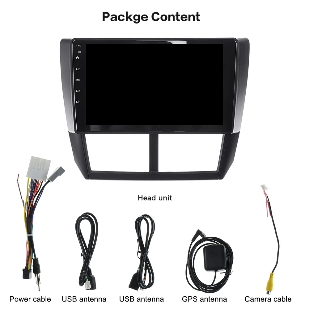 

AOTSR Android 10 Car Player For Subaru Forester 2008-2013 Head Unit GPS Navi Stereo Radio Tape Recorder With DSP 2+16G