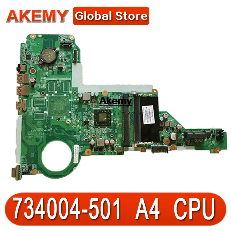 Бесплатная доставка 734004 001 501 для For HP Pavilion 14 E 15 серии Материнская плата ноутбука