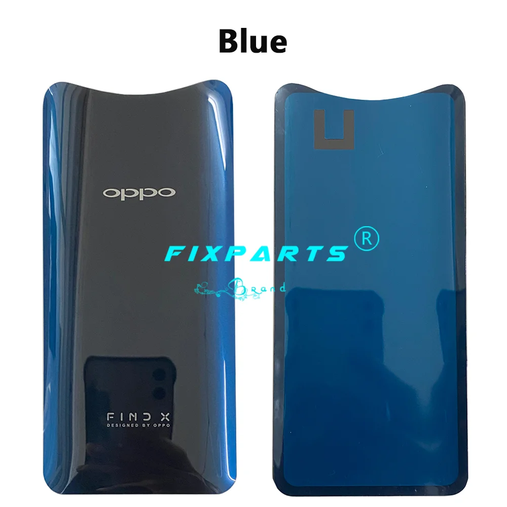 6 42 for oppo find x battery cover rear housing door glass case cph1871 pafm00 mobile phone replacement parts for oppo find x2 free global shipping