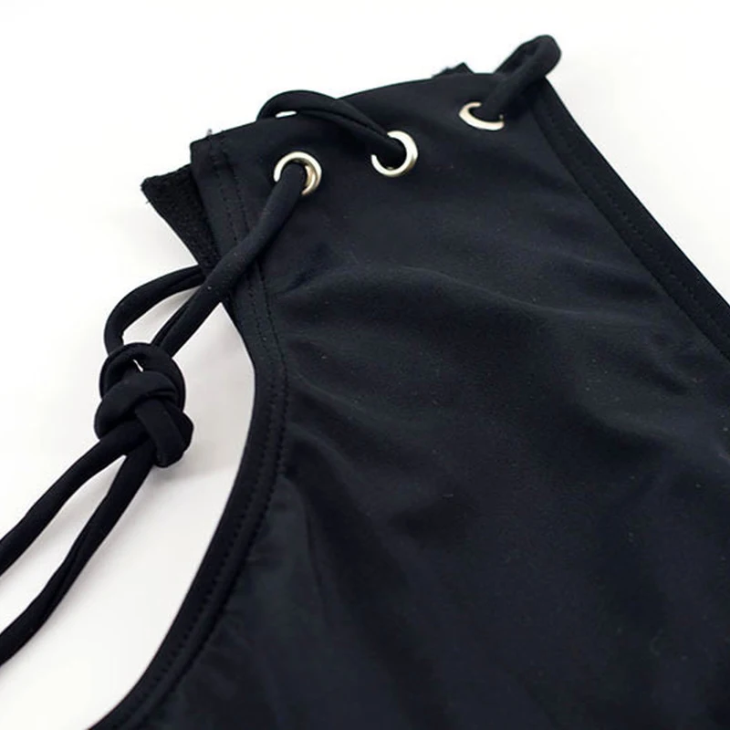 

2021 Hot Lace Up Bikini Suit Push Up Swimsuit Women's Beach