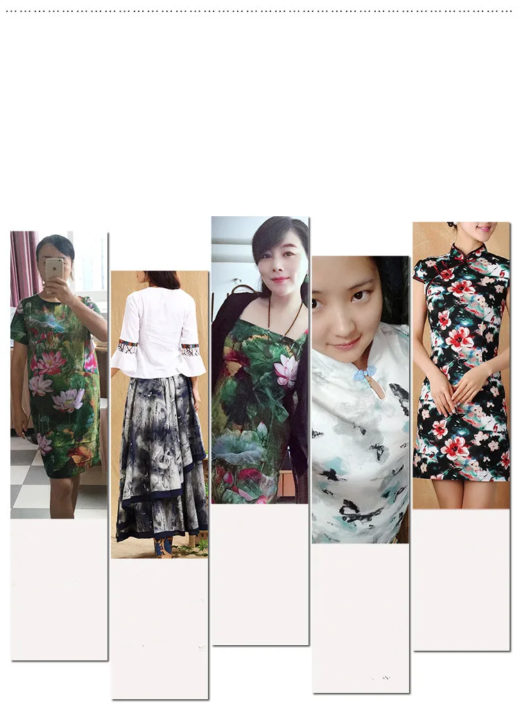 Печатные хлопково льняная ткань для пошива Винтаж собственноручных лоскутного