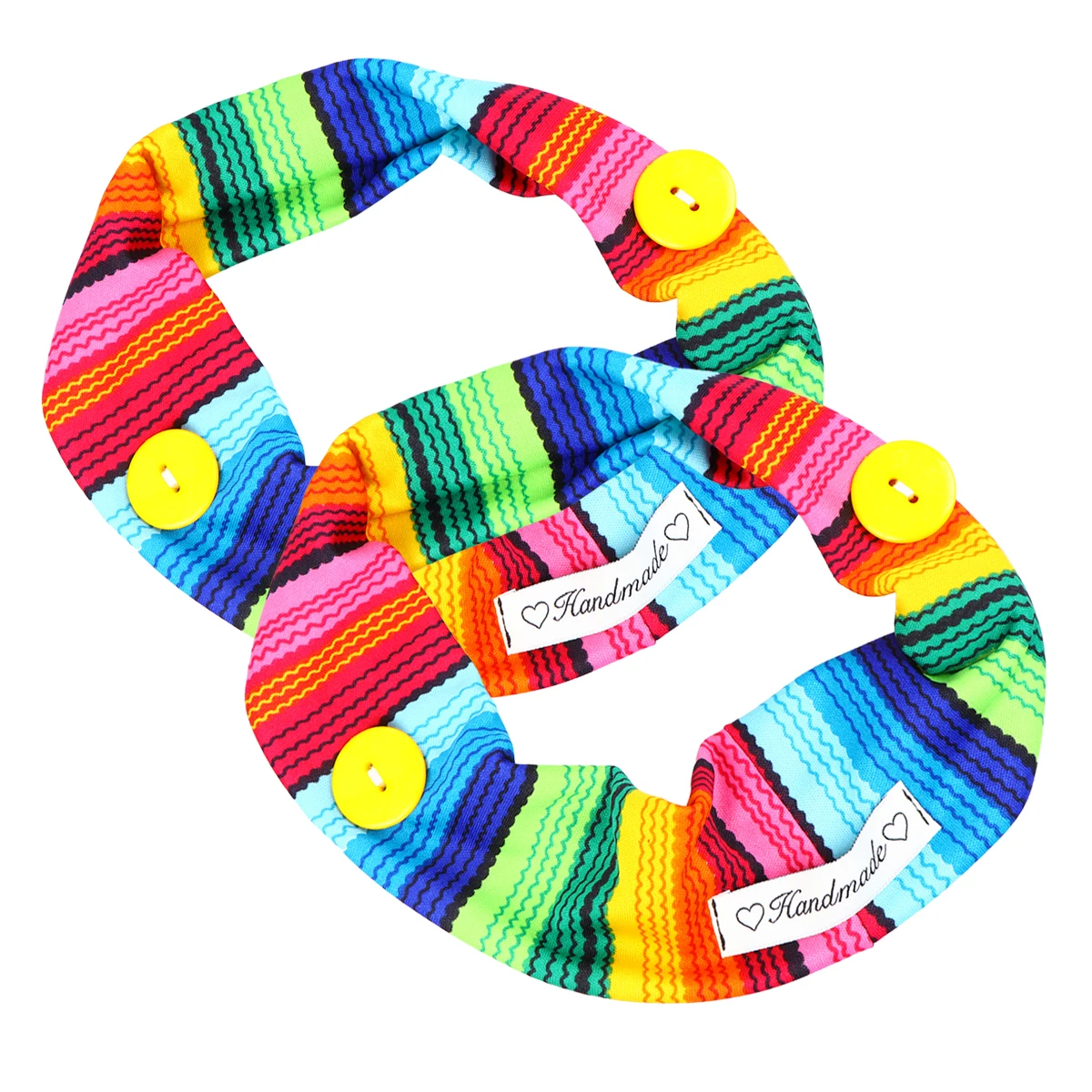 

2 шт., декоративная эластичная повязка на голову