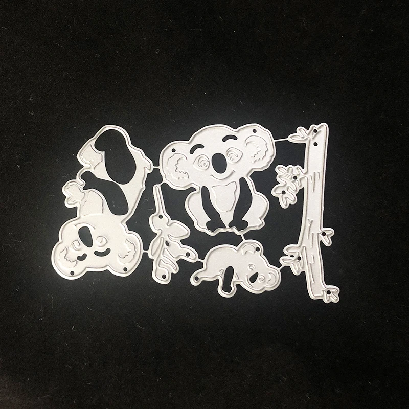 

JC Metal Cutting Dies for Scrapbooking Sloth Tree Branch Craft Cut Die Stencil Background Diy Tool Album Paper Card Make Decor