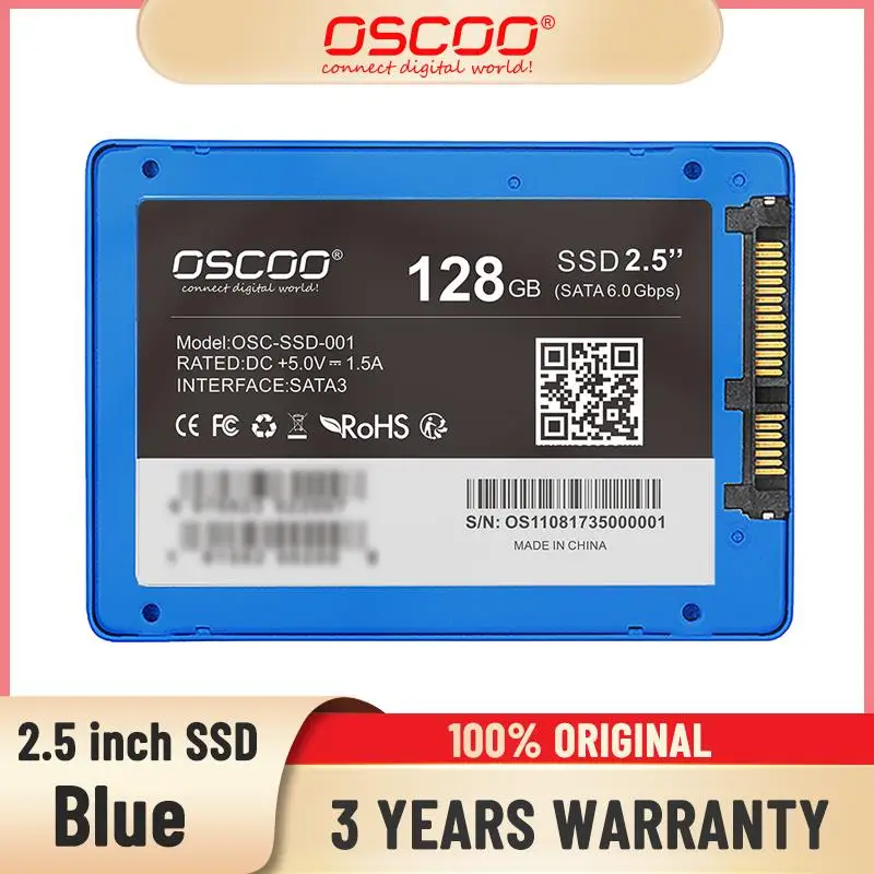 Твердотельный накопитель OSCOO 2 5 дюйма SSD жесткий диск SATAIII 256 ГБ 512 | Компьютеры и