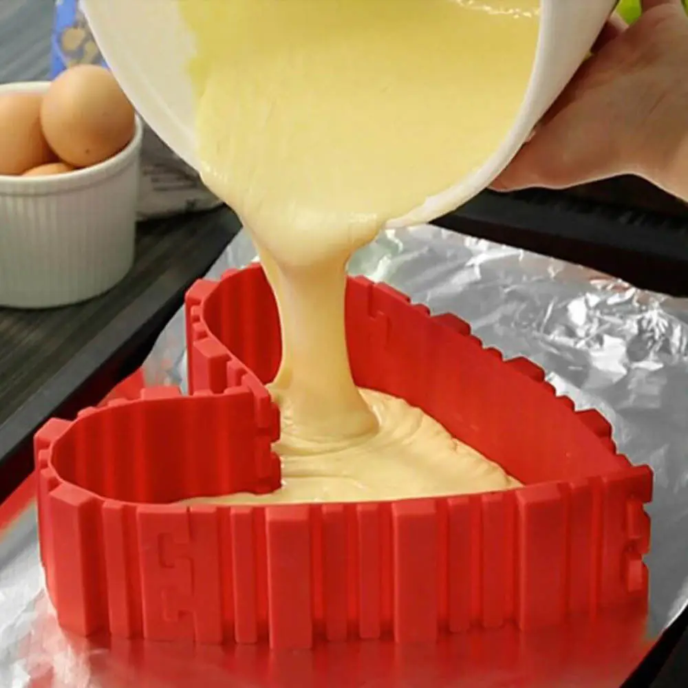 

4 PCS SILICONE CAKE MOLD Sets Cake Shape Molds Tools Design Your Cakes Any Shape