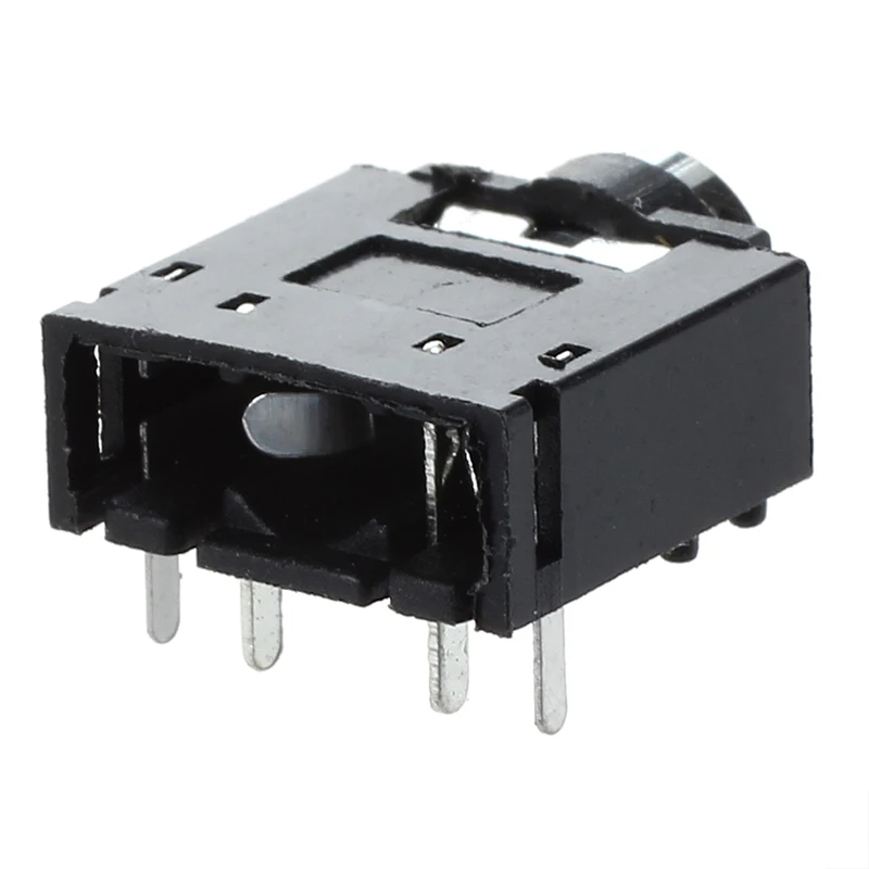 10 Pcs DIP PCB Mount 5 Pins 3.5mm Socket Headphone Stereo Audio Jack | Электроника
