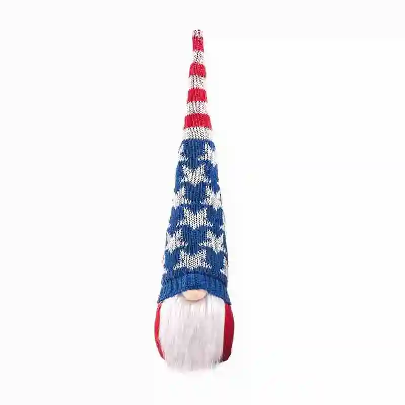 

New Independence Day Faceless Decoration High Holiday Hat Faceless Decoration gift Articles Plush Toy Rudolph C5R7