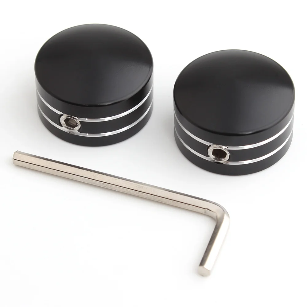 

Motorcycle Aluminum Black Spark Plug Head Bolt Cap Cover For Harley Touring Glides Sportster XL 883 1200 Twin Cam Models