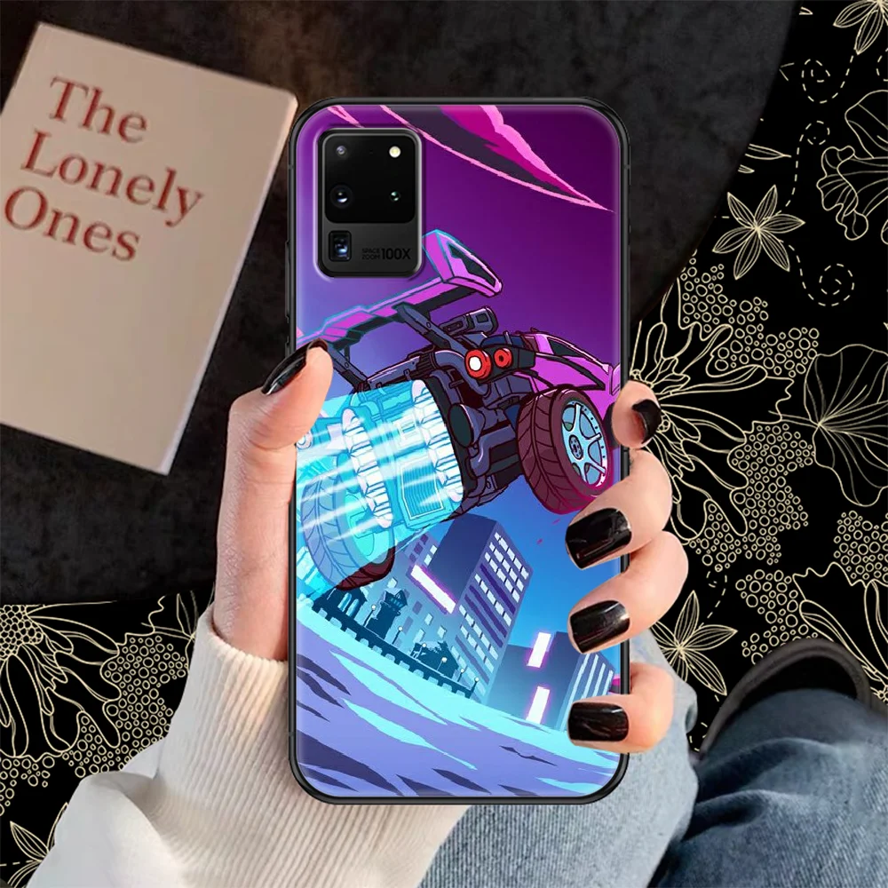 Чехол для телефона Rocket League Game Samsung Galaxy Note 4 8 9 10 20 S8 S9 S10 S10E S20 Plus UITRA Ultra black trend hoesjes |