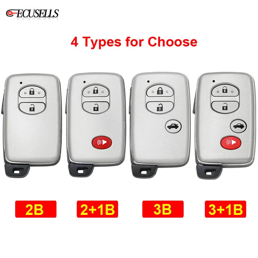 2/3/4 кнопка дистанционного управления умный Автомобильный ключ чехол Корпус на