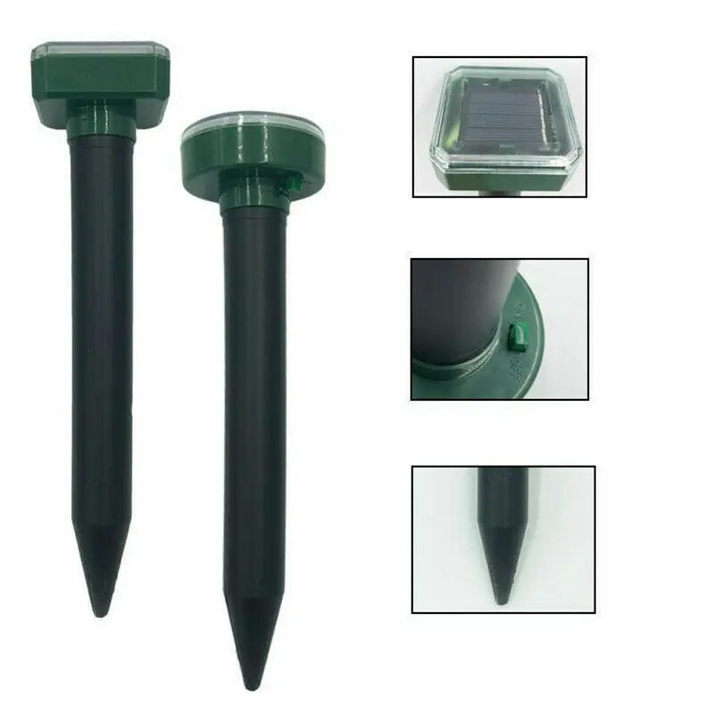 Ультразвуковой светодиодный Отпугиватель риса животных змеи крысы мыши |