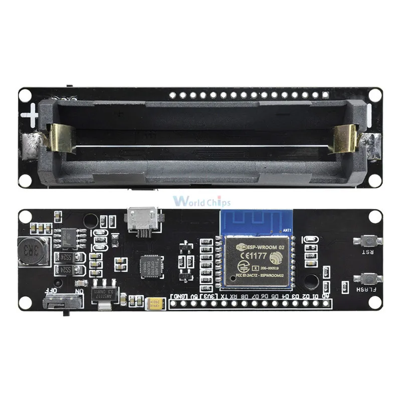 Для WeMos D1 Esp Wroom 02 материнская плата ESP8266 Mini WiFi модуль Nodemcu 18650 для зарядки