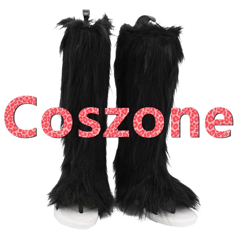 Demon Slayer Kimetsu no Yaiba Hashibira Inosuke Cosplay Shoes Boots Halloween Carnival Party Costume Accessories | Тематическая