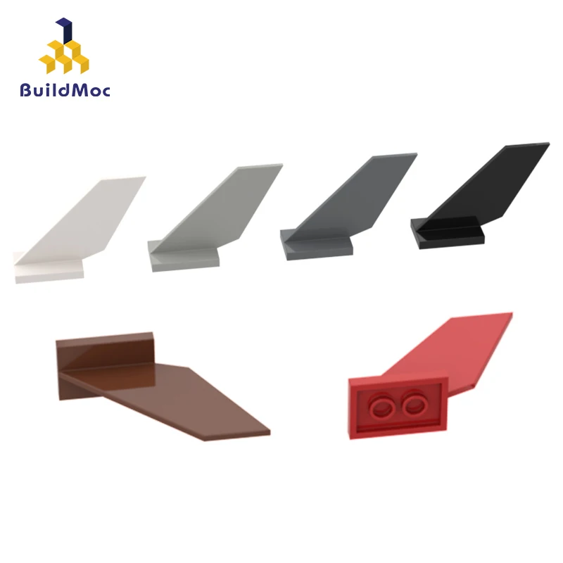 BuildMOC 6239 2x6x4 большой хвост ldd 6239 для строительных блоков, детали «сделай сам», строительные классические брендовые Подарочные игрушки