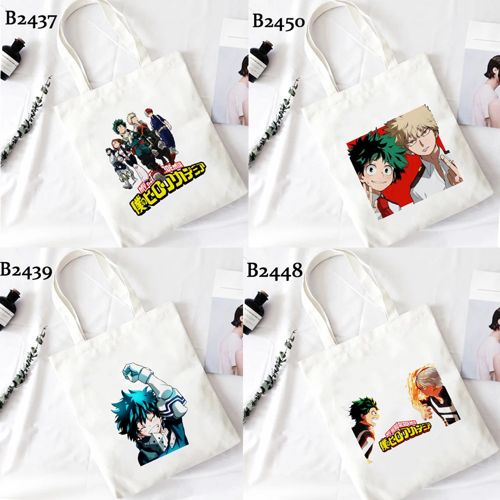 

Boku No Hero Academia - My Hero AcademiaTote Bag Japanese Anime Cartoon Shopping Bag School Bookbag