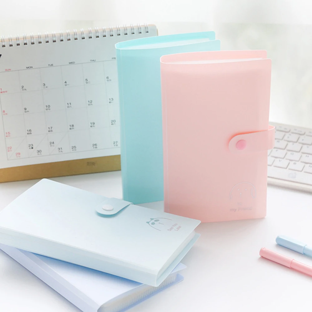 

Business Card Booklet Card Pack Large-capacity Holder Ticket Collection Booklet 240 Card Slots