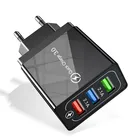 Зарядное устройство с 3 USB-портами для смартфонов, зарядка для iPhone 12, Xiaomi, настенные зарядные устройства для ЕССШАВеликобритании, зарядка мобильного телефона для Huawei, Samsung s10