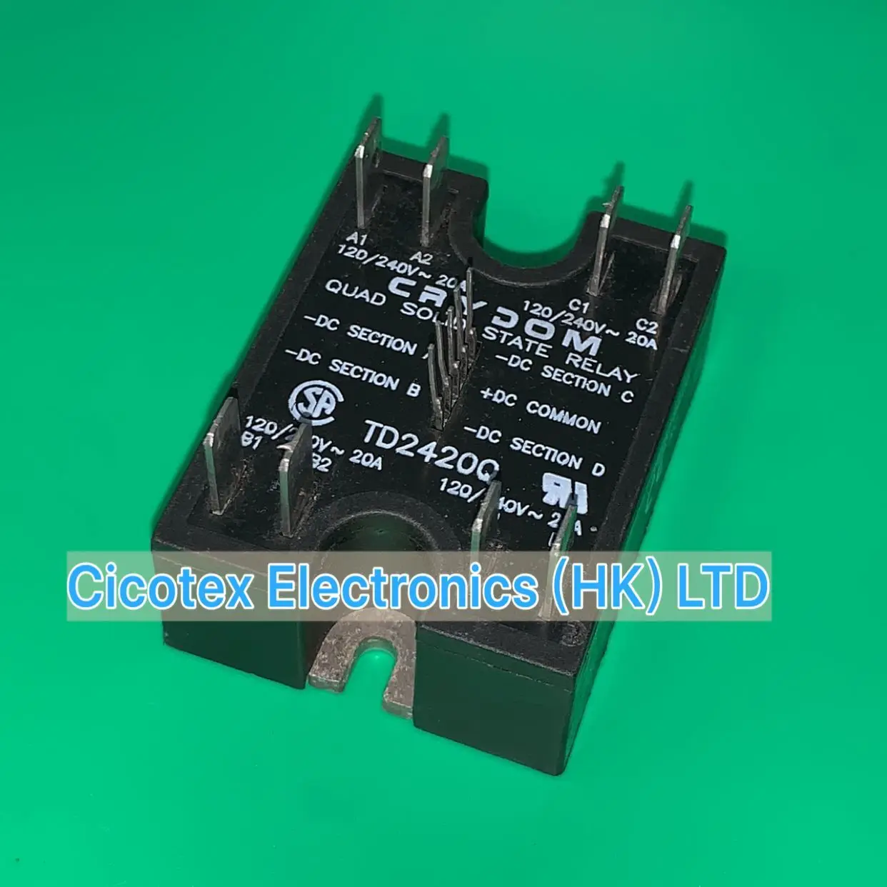 TD2420Q модуль TD 2420Q IGBT SSR реле SPST-NO 20A 24-280V TD2420-Q 2420