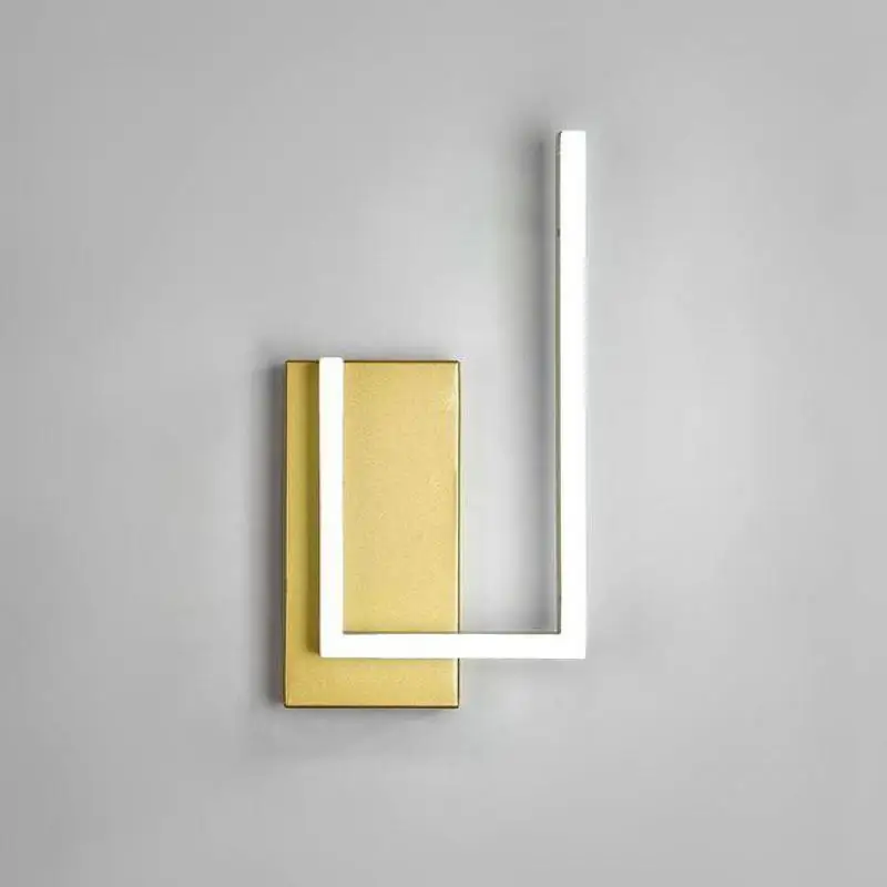 

Светодиодный настенный светильник для спальни, спальни, прикроватный современный простой светильник зеркало в коридоре s, крыльцо, гостина...