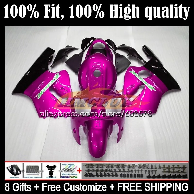 

Injection OEM For KAWASAKI NINJA ZX 12R 1200CC 78CL.79 ZX12R 02 03 04 05 06 ZX-12R 2002 2003 2004 2005 2006 Fairing Gloss Pink