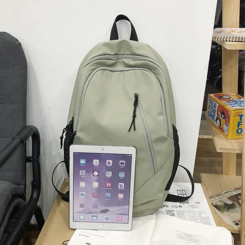 

School Unisex Laptop Girls Fashion Large Capacity Backpack Travel Female For Teenage Lady 2021 New College Women Bags Nylon