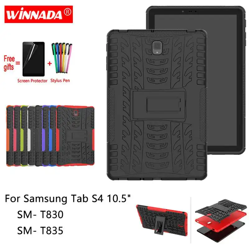 Для Samsung Galaxy Tab S4 10 5 T830 чехол для планшета SM T835 дюймов Броня Силиконовый ТПУ + PC