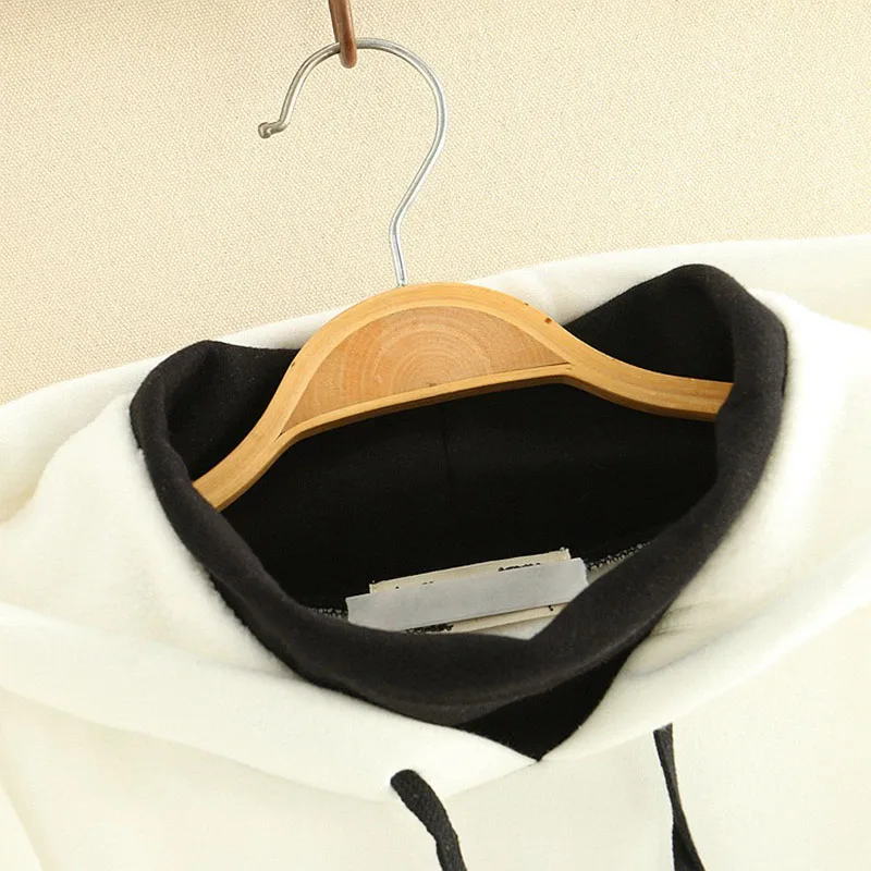 

Womens Cartoon Panda Winter Hoodie Raglan Sleeve Animal Print Cute Casual Pullover Fleece Thickened Autumn Sport Sweatshirt