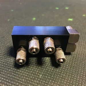 Гидравлический масляный дистрибьютор из сплава, один в два выхода, встраиваемый трехканальный для 114 112 RC, рычаг экскаватора, бульдозера, нагрузка, деталь автомобиля